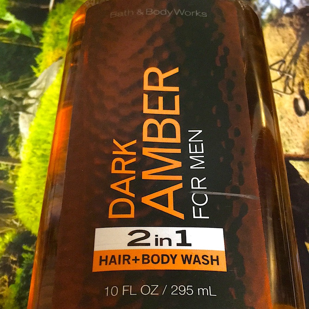 BBW Dark Amber Lotion Wash Set Bath & Body Works Lotion Hair Wash Lot HTF Rare - Picture 2 of 6